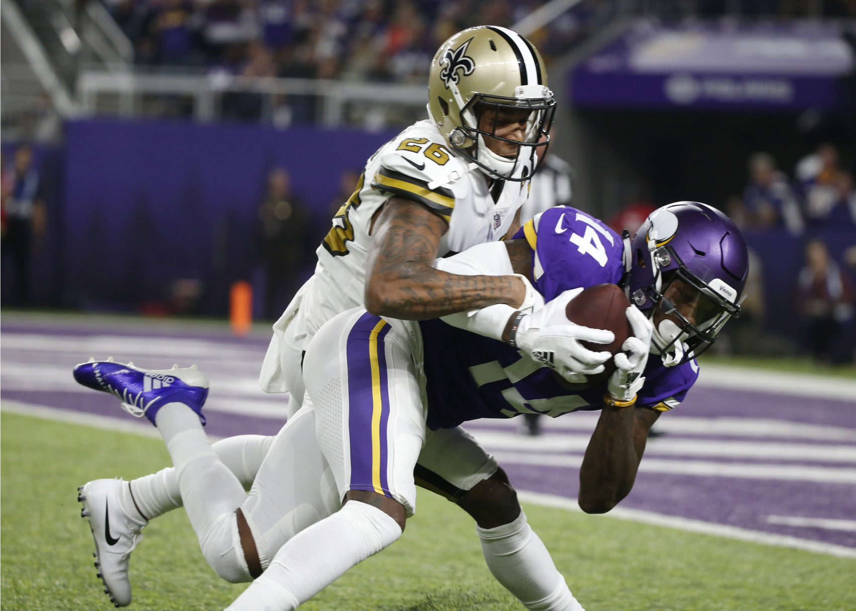 Saints Vikings Football
